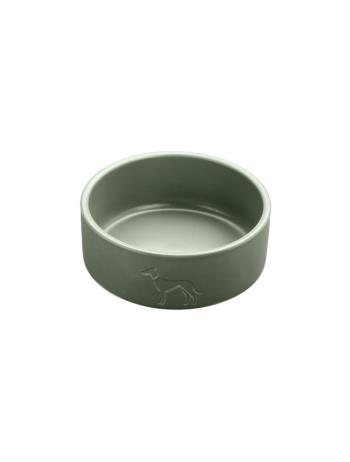 Hunter - Dogbowl ceramic Osby 1900 ml, khaki