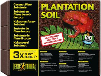 EXOTERRA - Plantation Soil 3 X 8.8L Tropical Substrate