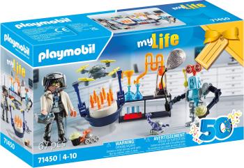 Playmobil - Researchers with robots