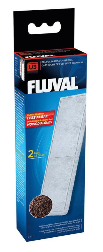 FLUVAL - Poly/Clearmax filter cartridge Fluval U3