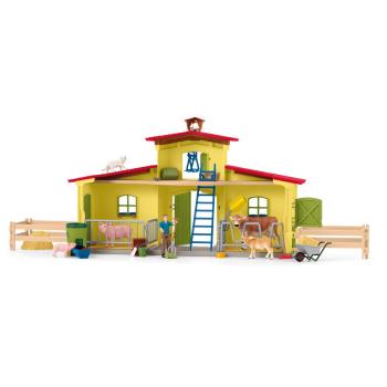 Schleich - Farm World - Large Farm with Animals and Accessories