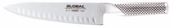 Global - Chef's Knife with Pointed Granton Edge - 20 cm