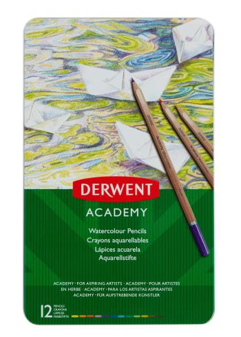 Derwent - Academy Watercolour Tin (12 pcs)