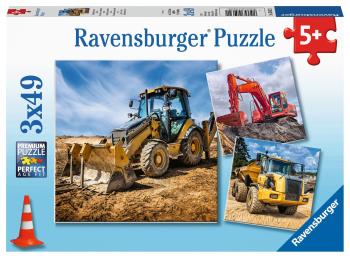 Ravensburger - Digger At Work 3x49P - 05032