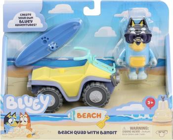 BLUEY - Figure and Vehicle - Beach Quad ( 90183 )