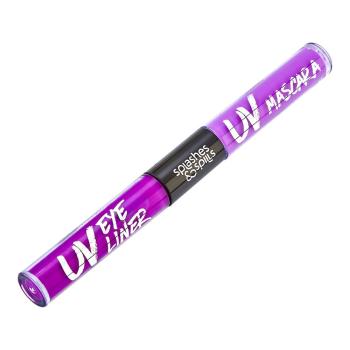 S&S - 2 in 1 UV Eyeliner & Mascara - Purple