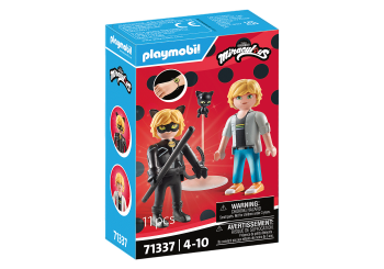 Playmobil - Miraculous: Adrien & Cat Noir