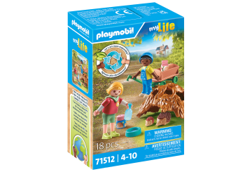 Playmobil - Care of the hedgehog family