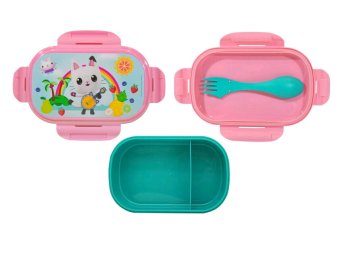 Stor - Lunchbox with cutlery - Gabby's Dollhouse