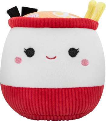 Squishmallows - Squeaky Plush - Dog Toy 9cm - Raisy the Ramen