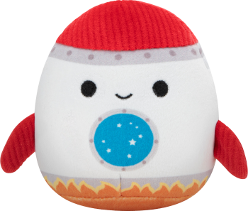 Squishmallows - Squeaky Plush - Dog Toy 9cm - Rudy the Rocket