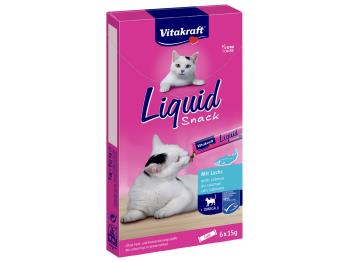 Vitakraft - LiquidSnack Salmon MSC+Omega3, 6pc,Cat