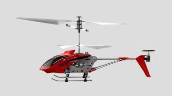 Syma - R/C S107H Helicopter 2.4GHz 23 cm Red