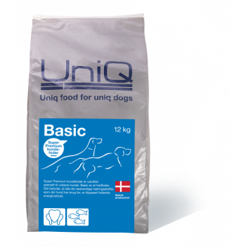 UniQ - Dog food Basic adult  12 kg