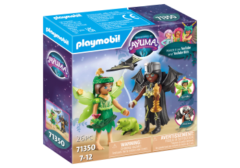 Playmobil - Forest Fairy & Bat Fairy with Soul Animals