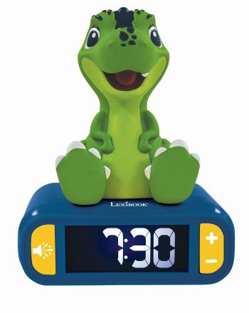 Lexibook - Dino - Digital 3D Alarm Clock