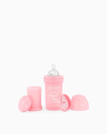 Twistshake - Anti-Colic Baby Bottle Pastel Pink 180 ml