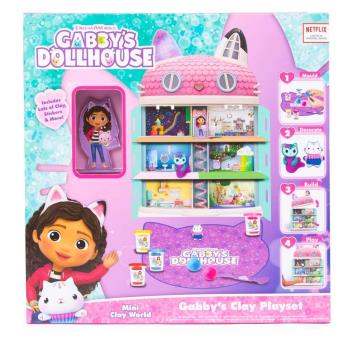 Gabby's Dollhouse - DIY Clay Cats & Dollhouse Set