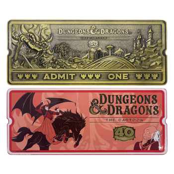 Dungeons & Dragons: The Cartoon 40th Anniversary Rollercoaster Ticket