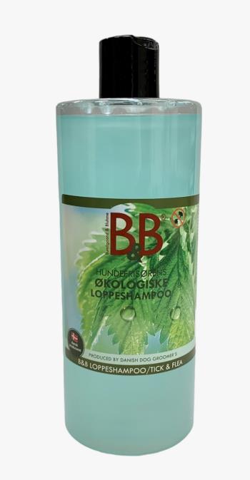 B&B - Organic Flea Shampoo 750ml