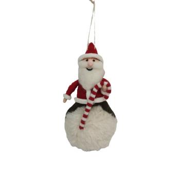 DGA - Wool Christmas Ornament - Santa