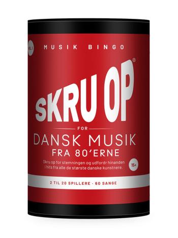 Skru op - Skru op for dansk musik fra 80´erne
