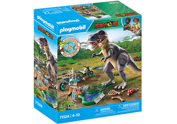 Playmobil - T-Rex trace path