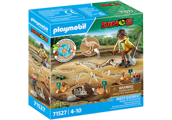 Playmobil - Archaeological dig with dinosaur skeleton
