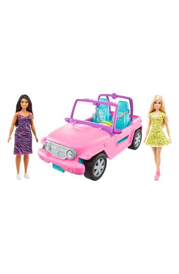 Barbie - Vehicle and 2 Dolls