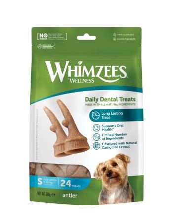 WHIMZEES - Chew Sticks, Antler, S, 24 pcs., 360 g