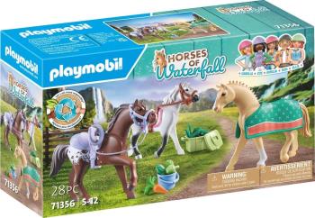 Playmobil - Three Horses with Saddles