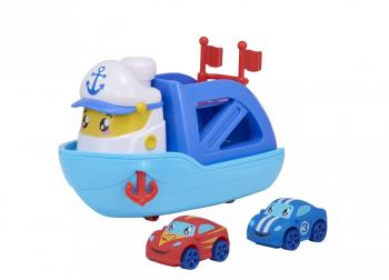Tiny Teamsterz - Ferry Boat + 2 Cars