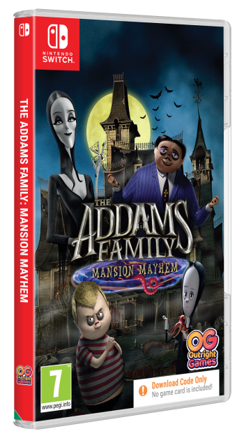 The Addams's Family: Mansion Mayhem (Code in Box