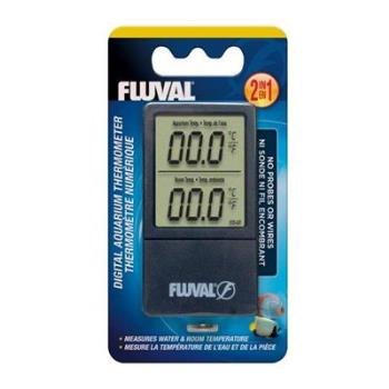 Fluval - 2-in-1 Digital Aquarium Thermometer