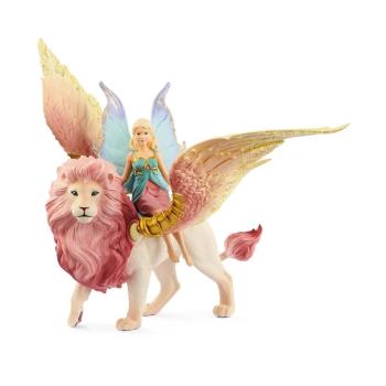 Schleich - Bayala - Fairy in Flight on Winged Lion