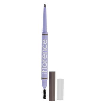 Florence by Mills - Tint N Tame Eyebrow Pencil With Spoolie Medium brown