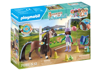 Playmobil - Jumping Arena with Zoe and Blaze