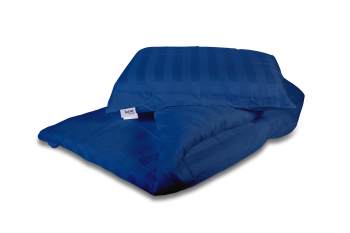Luna Sleep - Bamboo satin bed set - Royal blue