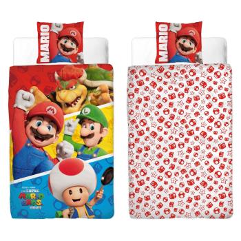 Bed Linen - Adult Size 140 x 200 cm - Super Mario