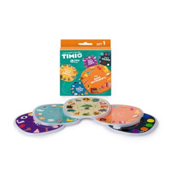 Timio - Disc Set 1 - Wild Animals, Nursery Rhymes, Colours, Musical and Body Parts