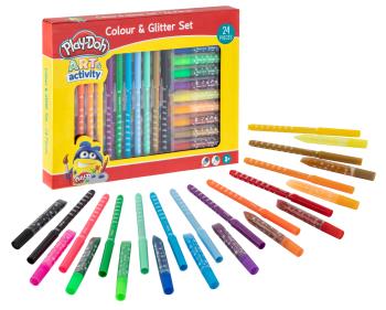 Play-Doh - Colour & Glitter Set (24 pcs)