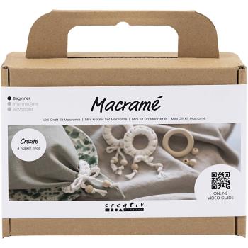 Mini Craft Kit - Macramé - Napkin Ring