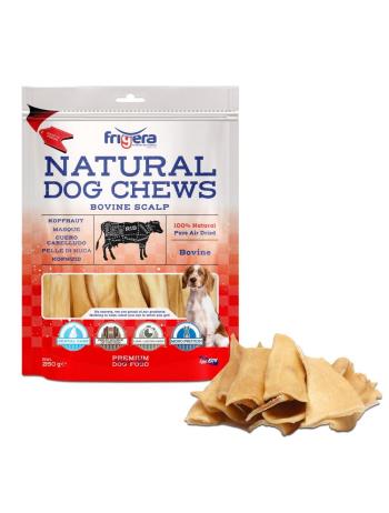 Frigera - Natural Dog Chews Bovine scalp 250gr