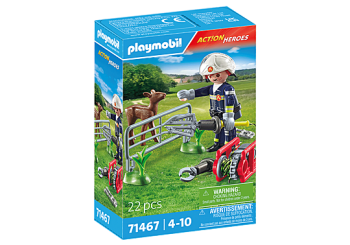 Playmobil - Firefighting Mission: Animal Rescue