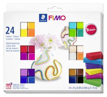 FIMO - Soft Set 24x25g, Basic