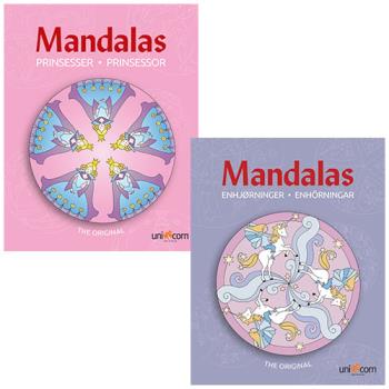 Mandalas - Twin Pack - Princesses & Unicorns