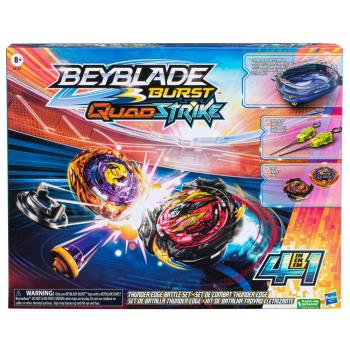 Beyblade - Burst Quad Strike - Thunder Edge Battle Set with Beystadium