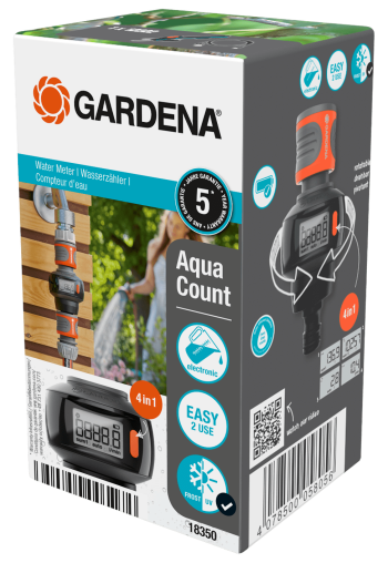 Gardena Water Meter AquaCount