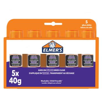 Elmer's - Disappearing Purple Glue stick 40 gram (5 pack)