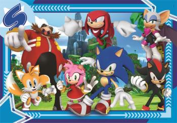 Clementoni - Puzzle Super - Sonic (300 pcs)